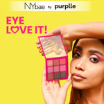 Buy NY Bae Eye Love Eyeshadow Palette - Peppy Pinks 04 (9 gm) | 9 In 1 Palette | Pink | Matte & Shimmer | Rich Colour | Long Wear | Super Blendable - Purplle