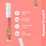 Buy NY Bae Gloss Getter Lip Gloss | Lip & Cheek Tint | Lightweight Glossy Lipstick | Brown Lip Balm | Non-Sticky | Caramel Cashew 07 (2.8 ml) - Purplle