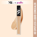 Buy NY Bae HD Spotless Liquid Concealer - Dark & White Chocolate Pretzel 3 (3 ml) | Fair Skin | Yellow Undertone | Enriched with Oils | Long Lasting - Purplle