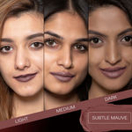 Buy Faces Canada Weightless Matte Lipstick |Jojoba & Almond Oil | Highly pigmented | Smooth One Stroke Color | Keeps Lips Moisturized | Subtle Mauve 4.5 gm - Purplle