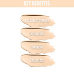 Buy NY Bae HD Spotless Liquid Concealer - White & Milk Chocolate Pretzel 1 (3 ml) | Very Fair Skin | Yellow Undertone | Enriched with Oils | Long Lasting - Purplle
