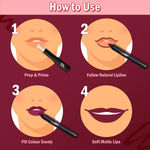 Buy NY Bae Mets Matte Lip Crayon | Creamy Matte Finish |A Moisurizing | Satin Texture | Multipurpose Lipstick | Lip & Cheek Crayon | Purple Lipstick | Plum Passion 43 (2.8 gm) - Purplle