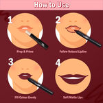 Buy NY Bae Mets Matte Lip Crayon - Worthwine 44 (2.8 gm) | Creamy Matte Finish |A Moisturizing | SPF Protection - Purplle