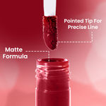 Buy NY Bae Pure Matte Sindoor - Merry Maroon 02 (2.5 ml) | Smudge Proof | Long Lasting | Sweat Proof | Everyday Use - Purplle