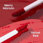 Buy NY Bae Pure Matte Sindoor - Merry Maroon 02 (2.5 ml) | Smudge Proof | Long Lasting | Sweat Proof | Everyday Use - Purplle