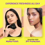Buy NY Bae Runway Radiance Compact Powder - Honey 04 (9 gm) | Medium Skin Tone | Mattifies Skin | Blurs Pores | Oil-Control | Long-wear Creaseless Makeup | Loose Powder - Purplle