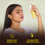 Buy NY Bae Shimmer Glow Fixer - Golden Hour (110 ml) | Setting Spray | Gold Glow | Dewy Korean Skin | Makeup Fixer | Sets Makeup | Strobe Glow | Crease-Free - Purplle