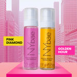 Buy NY Bae Shimmer Glow Fixer - Golden Hour (110 ml) | Setting Spray | Gold Glow | Dewy Korean Skin | Makeup Fixer | Sets Makeup | Strobe Glow | Crease-Free - Purplle