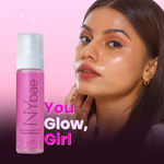 Buy NY Bae Shimmer Glow Fixer - Pink Diamond (110 ml) | Setting Spray | Pink Glow | Dewy Korean Skin | Makeup Fixer | Sets Makeup | Strobe Glow | Crease-Free - Purplle