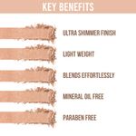 Buy NY Bae Shine & Shimmer Highlighter - Starry Silver 01 (5 gm) | Silver | Rich Colour | Blendable | Multipurpose | Travel Friendly - Purplle