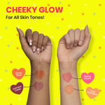 Buy NY Bae Stamp and Glow Blush - Crimson Craze (5 gm) | Blush | Lip & Cheek Tint | Korean Glass Skin | Creme Blush | Eyeshadow - Purplle