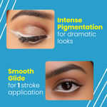 Buy NY Bae The Big Apple Of My Eyes Kohl Kajal - White (0.30 gm) | Eyeliner | Colored Kajal | Waterproof | Smudgeproof | Kajal Pencil | Eye Makeup | Eyeshadow - Purplle