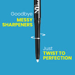 Buy NY Bae The Big Apple Of My Eyes Kohl Kajal - White (0.30 gm) | Eyeliner | Colored Kajal | Waterproof | Smudgeproof | Kajal Pencil | Eye Makeup | Eyeshadow - Purplle