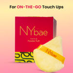 Buy NY Bae Touch Up Powder Puff | Loose Powder | Long Lasting Makeup | Matte Finish | Travel Kit | Makeup Sponge, 1 Pc - Purplle