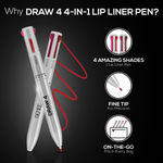 Buy Renee Draw 4 4-In-1 Lip Liner 4Gm - Purplle