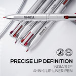 Buy Renee Draw 4 4-In-1 Lip Liner 4Gm - Purplle