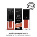 Buy RENEE See Me Shine Lip Gloss Oh Boy Brown, 2.5 ml - Purplle