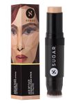 Buy SUGAR Cosmetics Ace Of Face Foundation Stick with In-Built Brush | Lasts 24hrs | Full Coverage Foundation for Women | 12 gm - 35 Frappe - Purplle