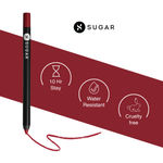 Buy SUGAR Cosmetics - Lipping On The Edge - Matte Lip Liner - 05 Brazen Raisin (Burgundy) - 1.2 Gms - Smear-Proof, Water Resistant Lip Liner - Lasts Up To 10 Hrs - Purplle