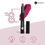 Buy SUGAR Cosmetics Matte Attack Lipstick for Women | Transferproof & Smudgeproof | Lasts upto 12hrs | Enriched With Jojoba Oil | 2 gm - Bold Play - Purplle