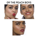 Buy SUGAR Cosmetics Matte Attack Lipstick for Women | Transferproof & Smudgeproof | Lasts upto 12hrs | Enriched With Jojoba Oil | 2 gm - The Peach Boys - Purplle