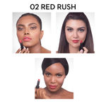 Buy SUGAR Cosmetics Nothing Else Matter Longwear Lipstick for Women | Lasts Up To 8+ Hours| Enriched with Vitamin E | 100% Vegan | 3.2 gm - 02 Red Rush - Purplle