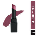 Buy SUGAR Cosmetics Nothing Else Matter Longwear Lipstick for Women | Lasts Up To 8+ Hours| Enriched with Vitamin E | 100% Vegan | 3.2 gm - 04 Nude Vibes - Purplle