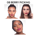 Buy SUGAR Cosmetics Nothing Else Matter Longwear Lipstick for Women | Lasts Up To 8+ Hours| Enriched with Vitamin E | 100% Vegan | 3.2 gm - 08 Berry Picking - Purplle