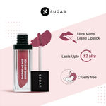 Buy SUGAR Cosmetics Smudge Me Not Mini Matte Liquid Lipsticks for Women | Transferproof & Waterproof | Long Lasting Lipstick - Upto 12hrs | 1.1 ml - 09 Suave Mauve - Purplle