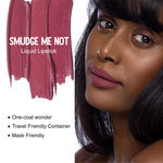 Buy SUGAR Cosmetics - Smudge Me Not - Liquid Lipstick - 11 Greige Rage (Greige Rose) - 4.5 ml - Ultra Matte Liquid Lipstick, Transferproof and Waterproof, Lasts Up to 12 hours - Purplle