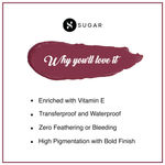 Buy SUGAR Cosmetics - Smudge Me Not - Liquid Lipstick - 11 Greige Rage (Greige Rose) - 4.5 ml - Ultra Matte Liquid Lipstick, Transferproof and Waterproof, Lasts Up to 12 hours - Purplle