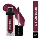 Buy SUGAR Cosmetics Smudge Me Not Liquid Lipsticks for Women | Transferproof & Waterproof | Lasts 12+ Hours | Matte Lipstick | 4.5ml - 17 Fiery Berry (Marsala) - Purplle