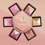 Buy Swiss Beauty Baked Blusher & Highlighter - Multi-05 (7 gm) - Purplle
