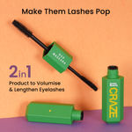 Buy Swiss Beauty Craze Duo Mascara | Volumizes and Lengthens Lashes | Black | ,20 ml - Purplle