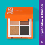 Buy Swiss Beauty Craze Eyeshadow and Blusher Palette with highly pigmented and blendable Colors | Shade -1 , Mysterious Night | - Purplle