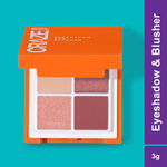 Buy Swiss Beauty Craze Eyeshadow and Blusher Palette with highly pigmented and blendable Colors | Shade -2, Rose Party | - Purplle