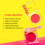 Buy Swiss Beauty Craze Lip and Cheek Macaron| With goodness of Vitamin E and Olive oil | Multipurpose cream for Lips, cheeks and eyelids |Shade- 3, Apple Pie | - 3 gm - Purplle