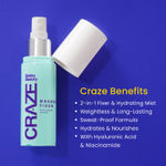 Buy Swiss Beauty CRAZE Makeup Setting Spray |with Jasmine extract | ,50 ml - Purplle