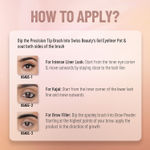 Buy Swiss Beauty Eyebrow & gel Eyeliner 2 in 1 - (3 gm)+4 gm - Purplle