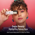 Buy Swiss Beauty Real Makeup Base Highlighting Primer 3 Pink Tint (32 ml) - Purplle