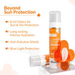 Buy The Derma Co.1% Hyaluronic Sunscreen Aqua Gel with SPF 50 PA++++ For Broad Spectrum, UV A, UV B & Blue Light Protection - 50 gm - Purplle