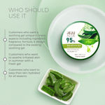 Buy The Face ShopA Jeju Aloe Fresh Soothing gel for Skin, Body and FaceA Korean Skin care products, 300 ml - Purplle