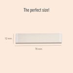 Buy Sirona Women Fashion Tape Double Stick Strips a€“ 16 Strips | For Clothing & Body, Strong and Clear Tape for All Skin Tones and Fabric | Transparent | Bra Tape Strips - Purplle