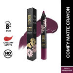 Buy FACES CANADA Comfy Matte Crayon I Creamy Matte I Chamomile & Shea Butter I Alcohol-free I Hangover 12 2.8 gm - Purplle