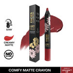 Buy FACES CANADA Comfy Matte Crayon I Creamy Matte I Chamomile & Shea Butter I Alcohol-free I Lips Don’t lie 07 2.8 gm - Purplle