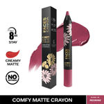Buy FACES CANADA Comfy Matte Crayon I Creamy Matte I Chamomile & Shea Butter I Alcohol-free I Regram 02 2.8 gm - Purplle