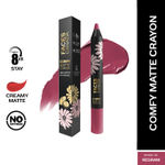 Buy FACES CANADA Comfy Matte Crayon I Creamy Matte I Chamomile & Shea Butter I Alcohol-free I Regram 02 2.8 gm - Purplle