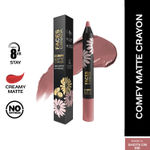 Buy FACES CANADA Comfy Matte Crayon I Creamy Matte I Chamomile & Shea Butter I Alcohol-free I Shots on me 14 2.8 gm - Purplle