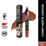 Buy FACES CANADA Comfy Matte Crayon I Creamy Matte I Chamomile & Shea Butter I Alcohol-free I Spill the tea 05 2.8 gm - Purplle