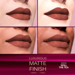 Buy FACES CANADA Comfy Matte Crayon I Creamy Matte I Chamomile & Shea Butter I Alcohol-free I Spill the tea 05 2.8 gm - Purplle